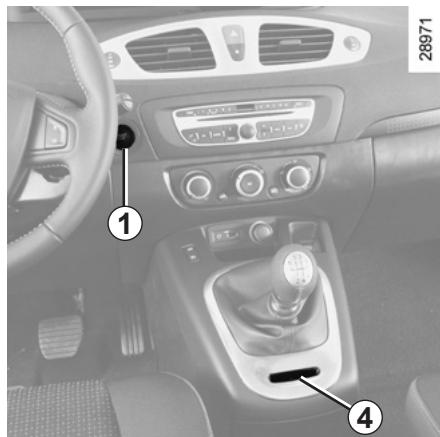 RENAULT SCENIC III RESTYLE - Desserrage du frein de parking assisté - 2