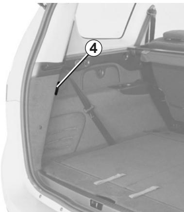 RENAULT SCENIC III RESTYLE - ÉCLAIRAGE INTÉRIEUR : remplacement des lampes (2/2) - 1