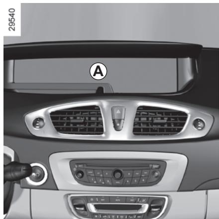 RENAULT SCENIC III RESTYLE - Activation airbag passager avant - 1