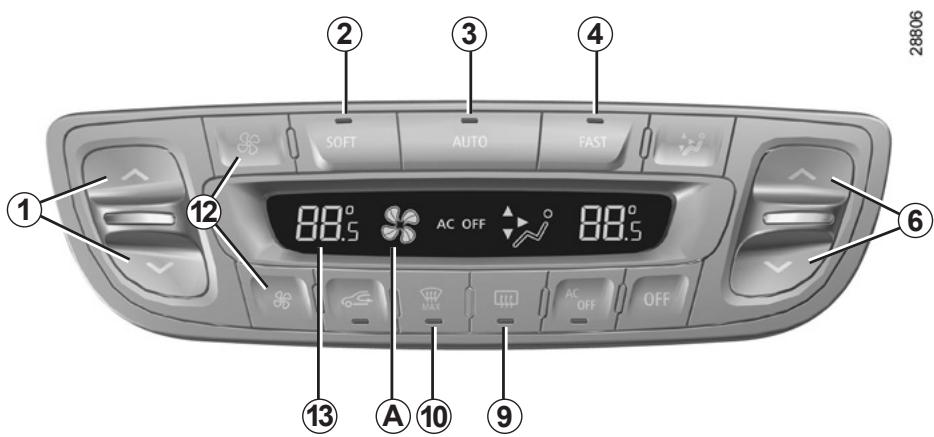 RENAULT SCENIC III RESTYLE - CLIMATISATION AUTOMATIQUE (2/5) - 1