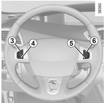 RENAULT SCENIC III RESTYLE - RÉGULATEUR-LIMITEUR DE VITESSE : fonction limiteur (3/3) - 1