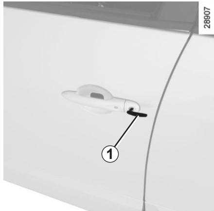 RENAULT SCENIC III RESTYLE - Dans certains cas, la carte RENAULT peut ne pas fonctionner : - 1