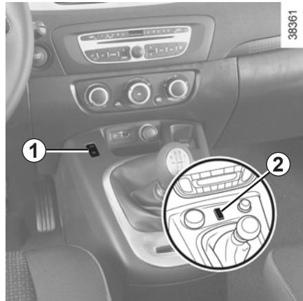 RENAULT SCENIC III RESTYLE - Rappel de la vitesse limitée - 1