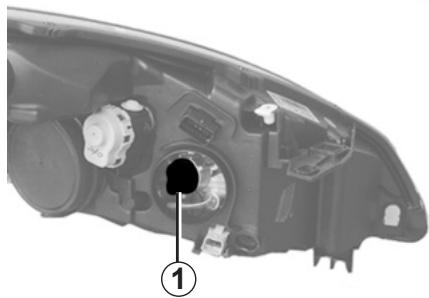 RENAULT SCENIC III RESTYLE - PROJECTEURS AVANT : remplacement des lampes (1/3) - 3