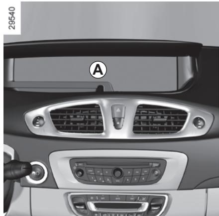 RENAULT SCENIC III RESTYLE - Désactivation airbag passager avant - 1