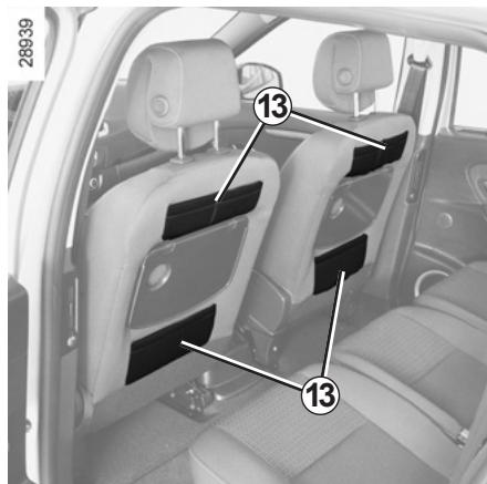 RENAULT SCENIC III RESTYLE - RANGEMENTS, AMÉNAGEMENTS HABITACLE (5/6) - 2