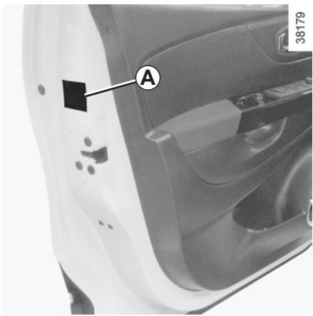 RENAULT CAPTUR 2013 - PRESSIONS DE GONFLAGE DES PNEUMATIQUES - 1