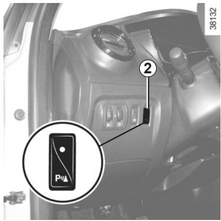 RENAULT CAPTUR 2013 - Réglage du volume sonore de l'aide au parking - 1