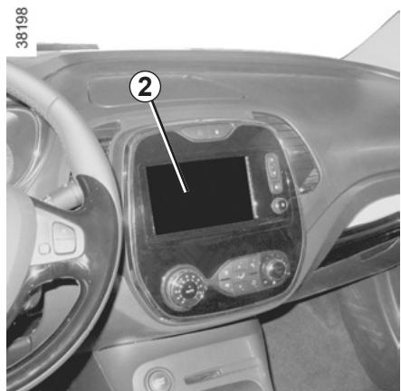 RENAULT CAPTUR 2013 - CAMÉRA DE RECUL (1/2) - 2