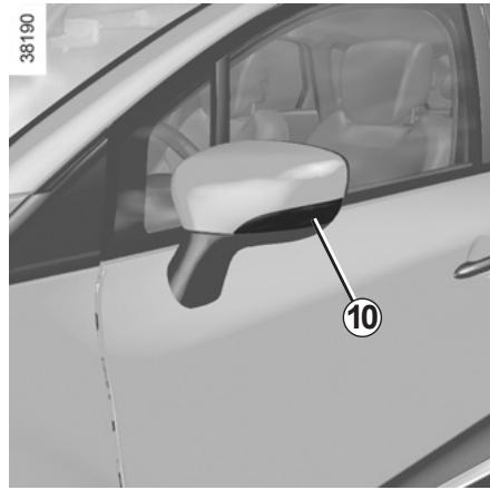 RENAULT CAPTUR 2013 - Éclaireurs plaque d'immatriculation 8 - 2