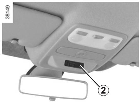 RENAULT CAPTUR 2013 - Activation des airbags passager avant - 1