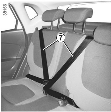 RENAULT CAPTUR 2013 - CEINTURES DE SÉCURITÉ (3/3) - 1