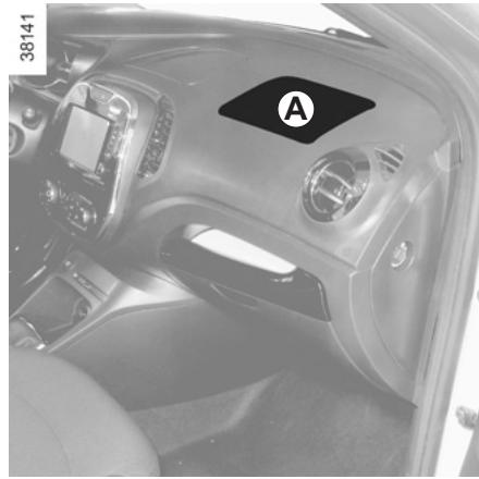 RENAULT CAPTUR 2013 - Airbags conducteur et passager - 1
