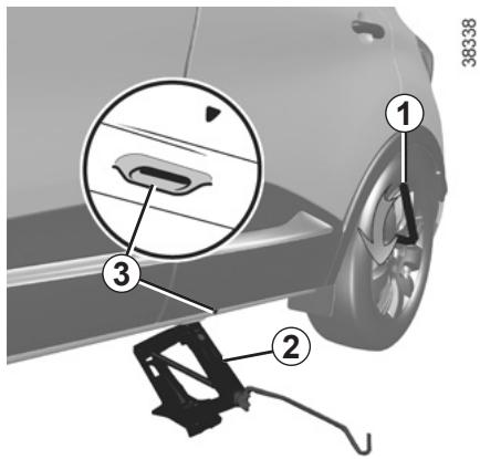 RENAULT CAPTUR 2013 - CHANGEMENT DE ROUE (1/2) - 1