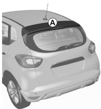RENAULT CAPTUR 2013 - Manipulation de la porte de coffre - 1