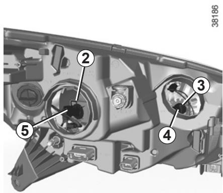 RENAULT CAPTUR 2013 - Type de lampe : PY21W. - 2