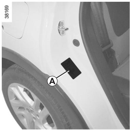 RENAULT CAPTUR 2013 - PLAQUES D'IDENTIFICATION VÉHICULE - 1