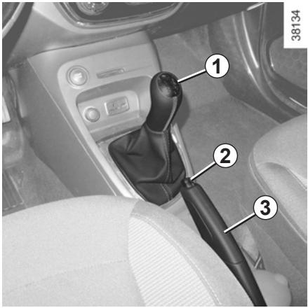 RENAULT CAPTUR 2013 - LEVIER DE VITESSES/FREIN À MAIN - 1