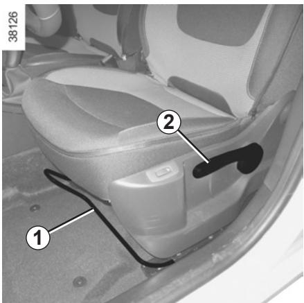 RENAULT CAPTUR 2013 - SIÈGES AVANT - 1