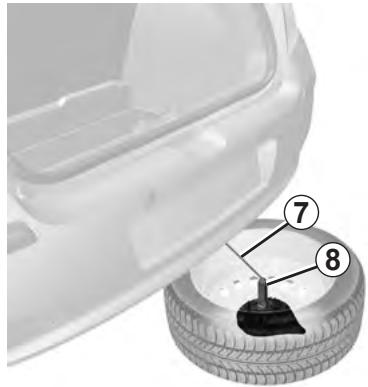 RENAULT CLIO 3 2010 - ROUE DE SECOURS (1/4) - 4