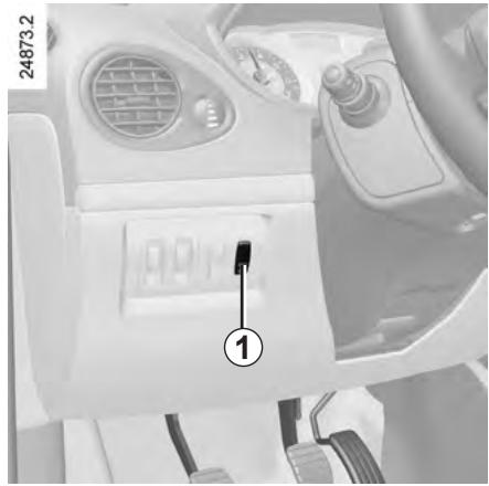 RENAULT CLIO 3 2010 - Inhibition de la fonction - 1