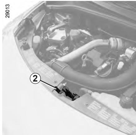 RENAULT CLIO 3 2010 - CAPOT MOTEUR - 4