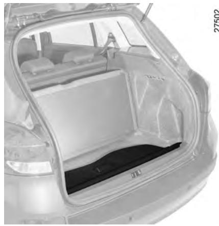 RENAULT CLIO 3 2010 - Dépose du cache-bagages 1 - 1