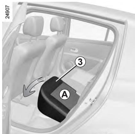 RENAULT CLIO 3 2010 - BANQUETTE ARRIÈRE : fonctionnalités (2/2) - 4
