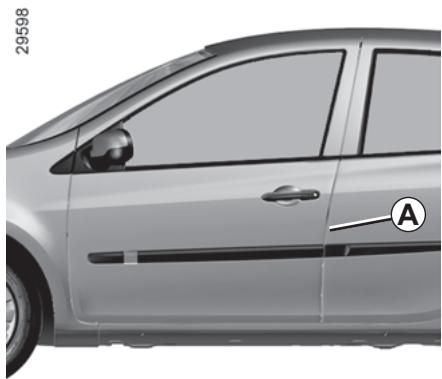 RENAULT CLIO 3 2010 - PRESSIONS DE GONFLAGE DES PNEUMATIQUES - 1