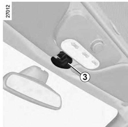 RENAULT CLIO 3 2010 - COMMANDE INTÉGRÉE DE TÉLÉPHONE MAINS LIBRES - 3
