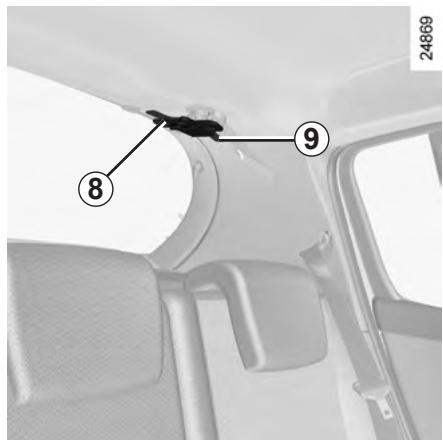 RENAULT CLIO 3 2010 - CEINTURES DE SÉCURITÉ (3/4) - 2