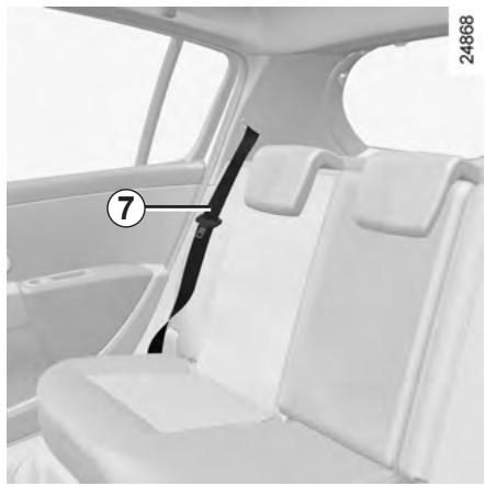 RENAULT CLIO 3 2010 - CEINTURES DE SÉCURITÉ (3/4) - 1