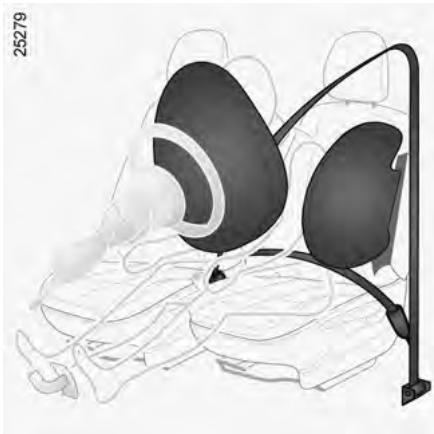 RENAULT CLIO 3 2010 - DISPOSITIFS COMPLÉMENTAIRES À LA CEINTURE AVANT (3/4) - 1