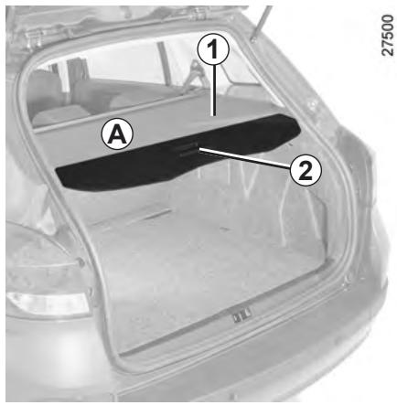 RENAULT CLIO 3 2010 - CACHE-BAGAGES : versions break - 1
