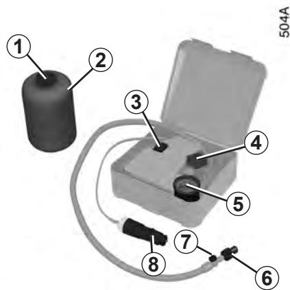 RENAULT CLIO 3 2010 - KIT DE GONFLAGE DES PNEUMATIQUES (2/3) - 1