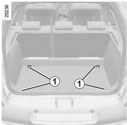 RENAULT CLIO 3 2010 - AMÉNAGEMENTS COFFRE À BAGAGES (1/2) - 1