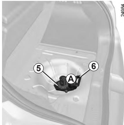 RENAULT CLIO 3 2010 - ROUE DE SECOURS (1/4) - 2
