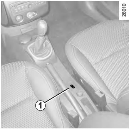 RENAULT CLIO 3 2010 - RÉGULATEUR-LIMITEUR DE VITESSE : fonction limiteur (2/3) - 1