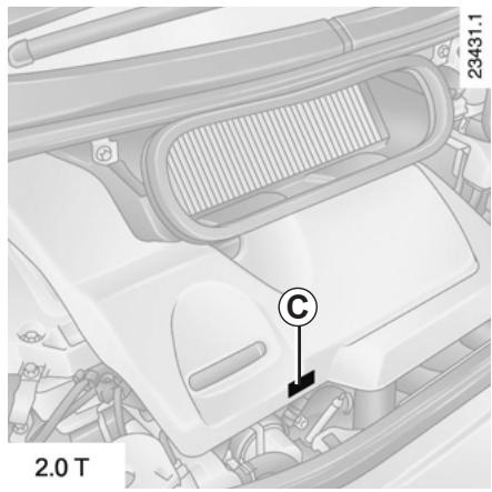 RENAULT ESPACE 4 - Marquage moteur C - 1