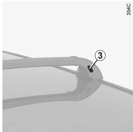 RENAULT ESPACE 4 - Déplacement des barres - 1