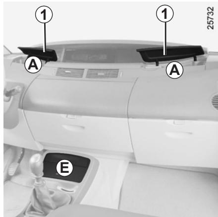 RENAULT ESPACE 4 - Rangements supérieurs A - 1