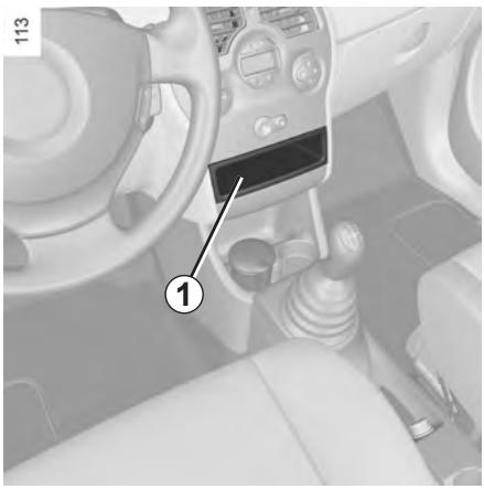 RENAULT GRAND MODUS 2011 - PRÉÉQUIPEMENT RADIO - 1