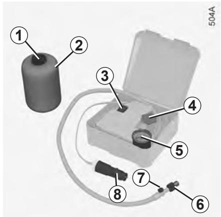 RENAULT GRAND MODUS 2011 - KIT DE GONFLAGE DES PNEUMATIQUES (2/3) - 1