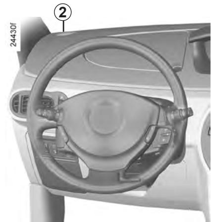 RENAULT GRAND MODUS 2011 - Emplacement radio 1 - 1