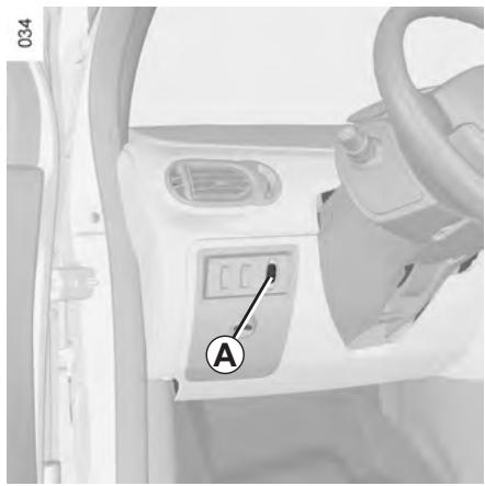 RENAULT GRAND MODUS 2011 - RÉGLAGE ÉLECTRIQUE DE LA HAUTEUR DES FAISCEAUX - 1