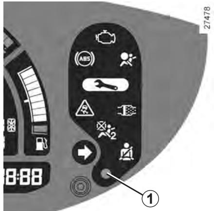 RENAULT GRAND MODUS 2011 - SYSTEME ANTIDÉMARRAGE - 1
