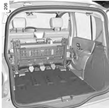 RENAULT GRAND MODUS 2011 - Toute banquette arrêté coulissante - 1