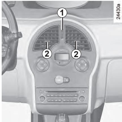 RENAULT GRAND MODUS 2011 - AÉRATEURS - 1