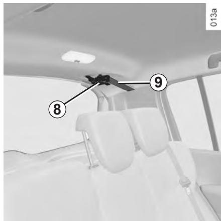 RENAULT GRAND MODUS 2011 - Ceintures arrière laterales 7 - 1