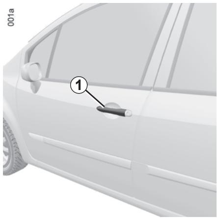 RENAULT GRAND MODUS 2011 - OUVERTURE ET FERMETURE DES PORTES (1/2) - 1